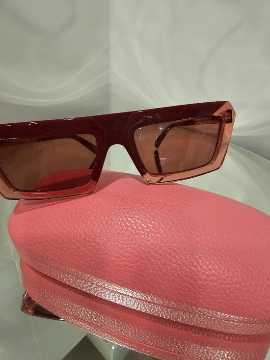 Emilio Pucci Cold Insert Sunglasses With Original Case main image 4